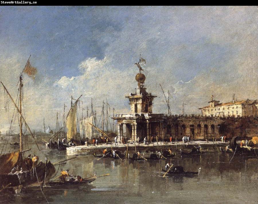 Francesco Guardi The Punta della Dogana